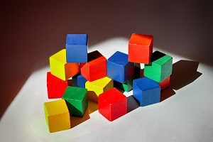 verde, cubi, giallo, blu, rosso, colori, ombre, gioco, dadi, ombra, giocattoli, legno