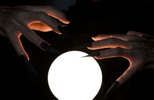 mani, unghie, sfera, luce, nero, bianco, dita, palla, cristallo